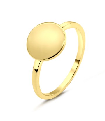 Gold Plated Silver Rings NSR-2785-A-GP